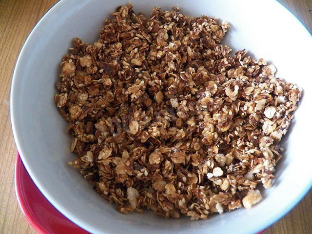 Oatmeal crunches