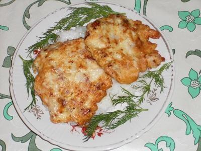 Albanian pork with mayonnaise and eggs