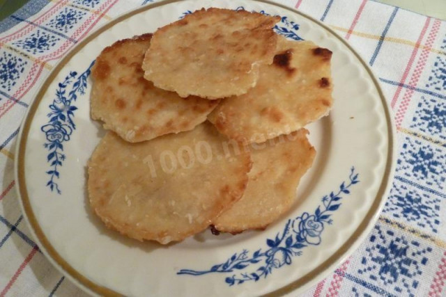 Honey flatbread with sesame seeds