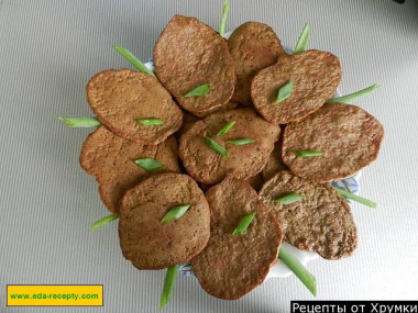 Chicken liver patties