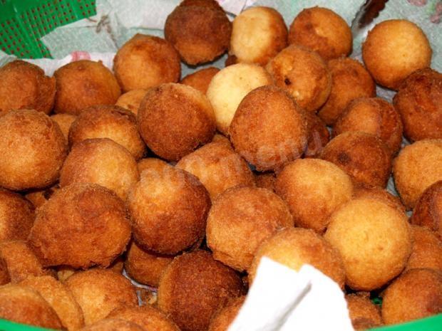 Japanese doughnuts with condensed milk Okinawa