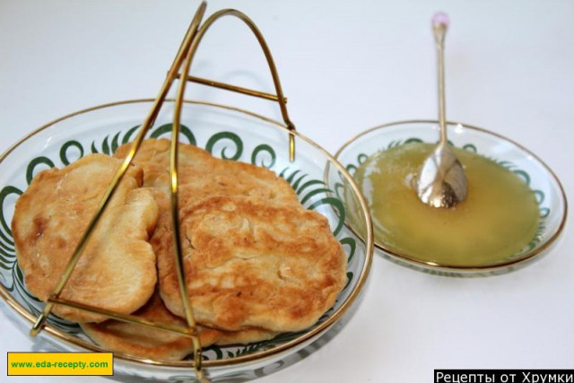 Cream tortillas fried in butter