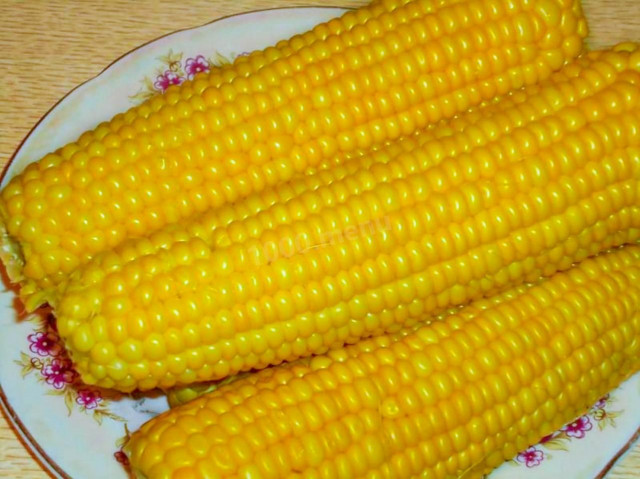 Boiled corn