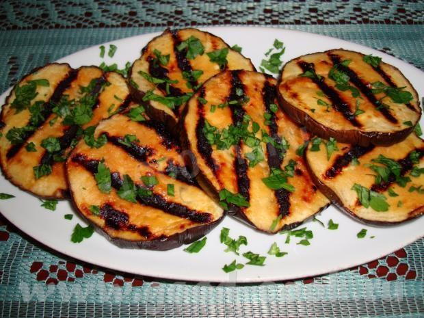 Grilled eggplant