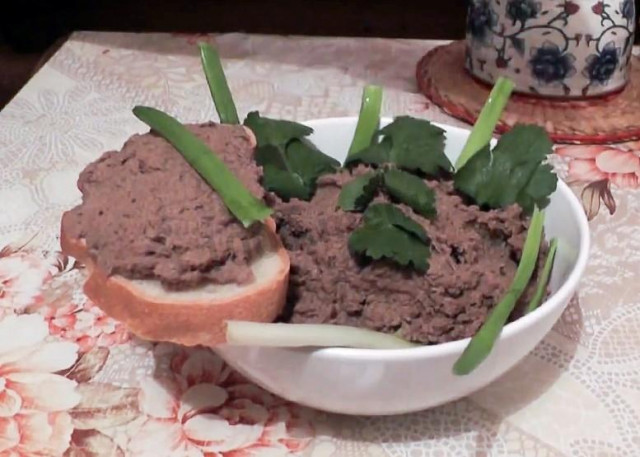 Turkey liver pate