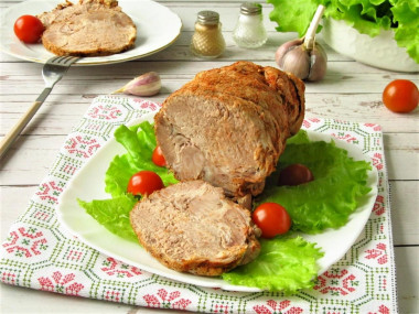 Boiled pork pork