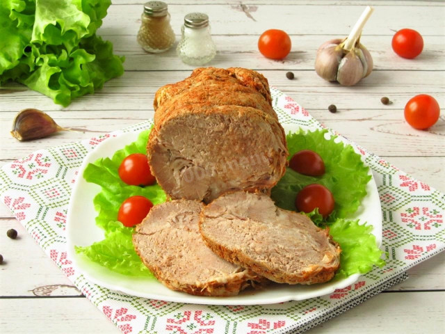 Boiled pork pork