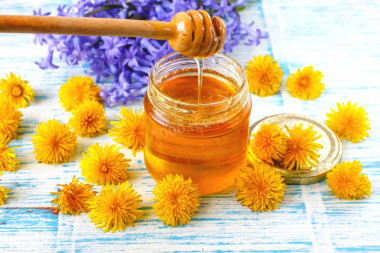 Dandelion honey