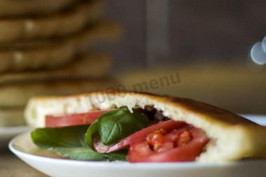 Bread tortillas with whey and dry yeast