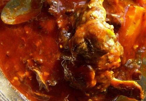 Meat goulash nutria