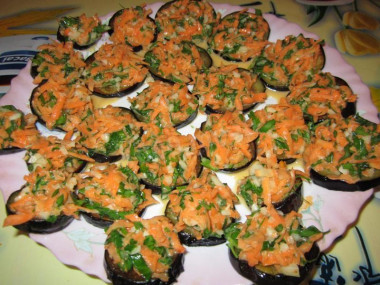 Eggplant with carrots