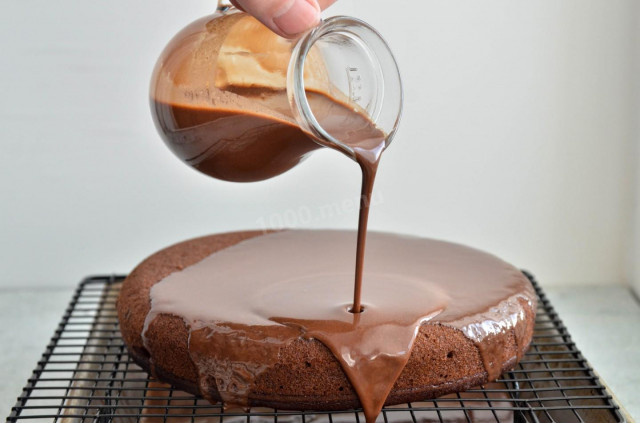 Chocolate cocoa cake icing