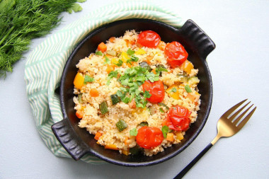 Couscous with vegetables