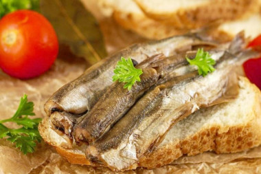 Sprat sprats homemade for winter