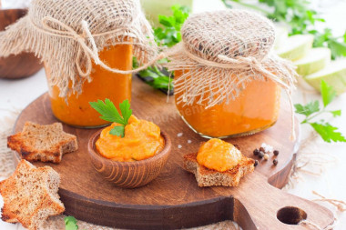 Squash caviar for winter according to GOST USSR