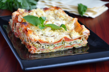 Vegetarian lasagna