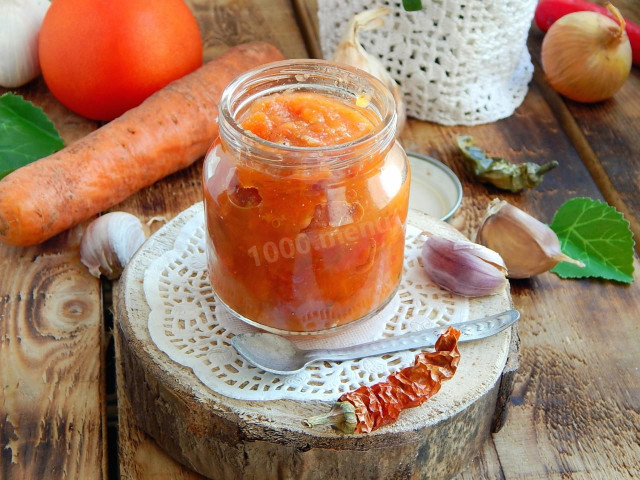 Carrot caviar for winter