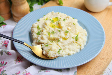 Cauliflower puree