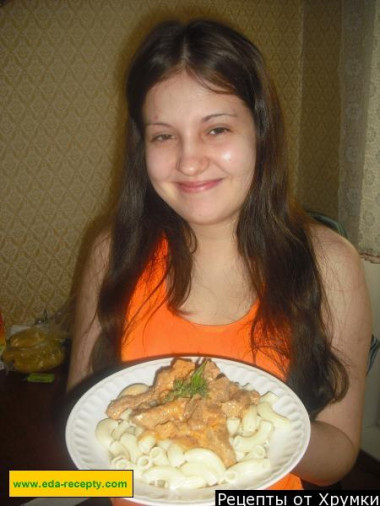 Beef Stroganoff with sour cream