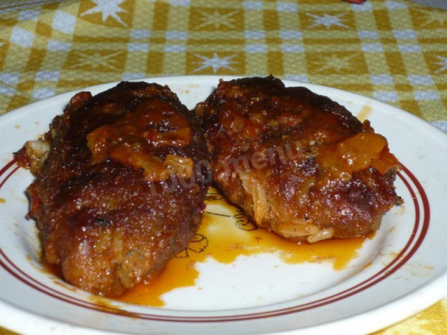 Lazy cabbage rolls with rice and minced meat