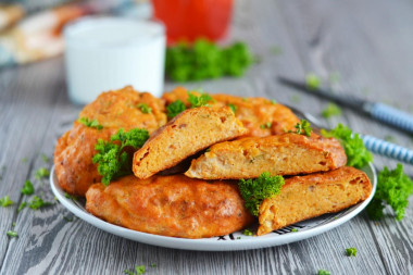 Fish cutlets in the oven