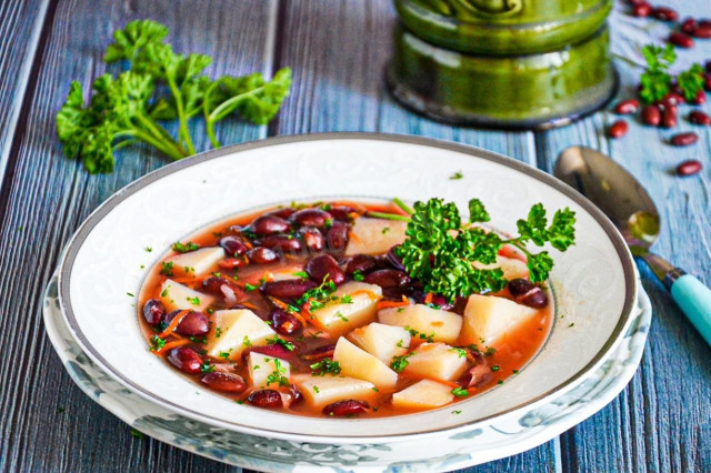 Red bean soup