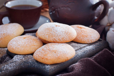 Soft cookies on kefir in the oven