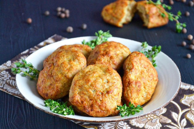 Turkey cutlets in the oven