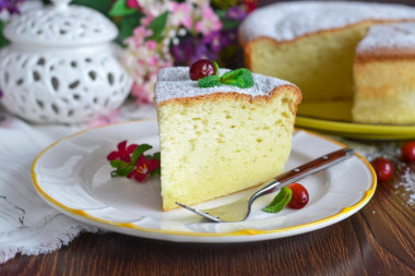 Japanese Castella cotton sponge cake