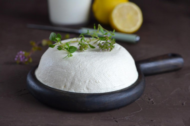 Homemade Mascarpone cheese