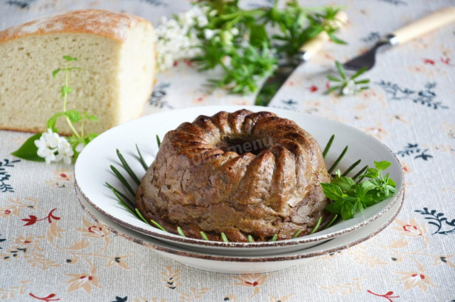 Liver souffle in the oven