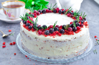 Classic Red Velvet cake at home