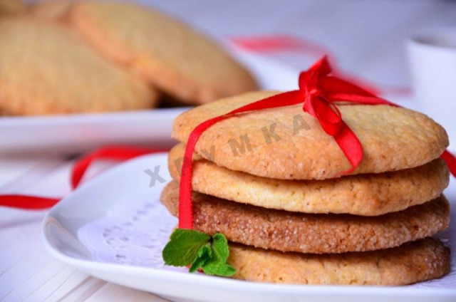 Quick sugar cookies in the oven