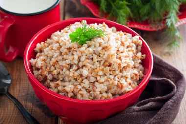 Buckwheat for garnish