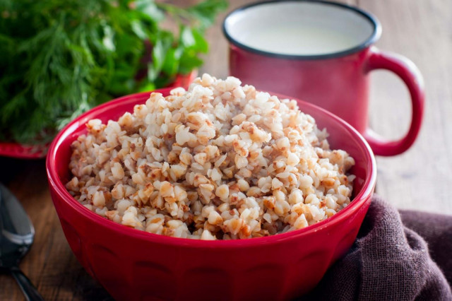 Buckwheat for garnish