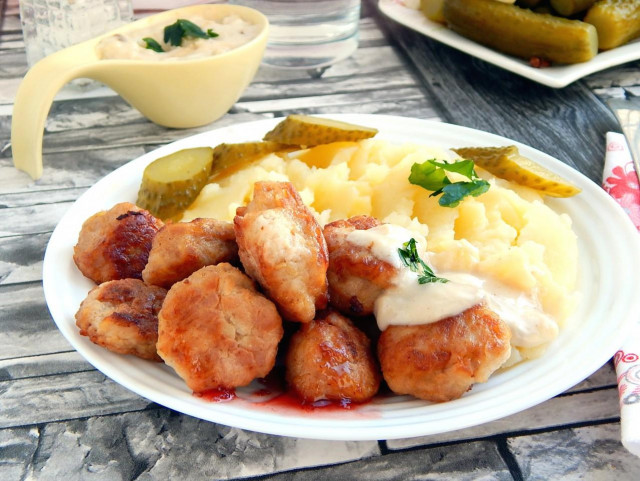 Swedish meatballs as in ikea