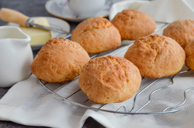 Rolls without yeast on kefir in the oven