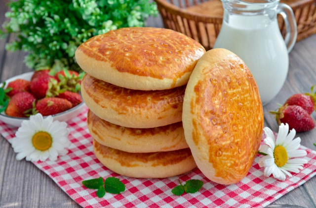 Sour cream tortillas in the oven