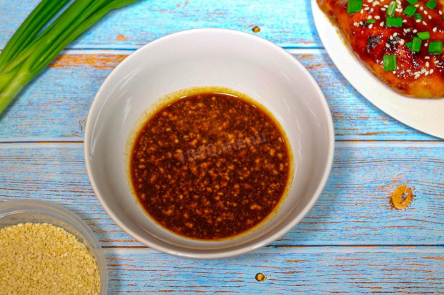 Marinade mustard soy sauce honey