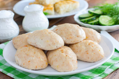 Chicken breast cutlets in the oven