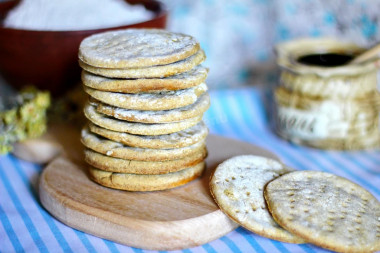 Rye tortillas without yeast in the oven