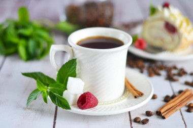 Coffee with cinnamon in Turkey