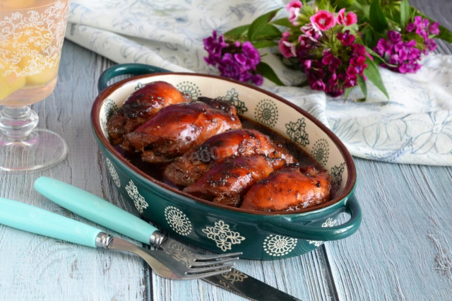 Boneless chicken thighs in the oven