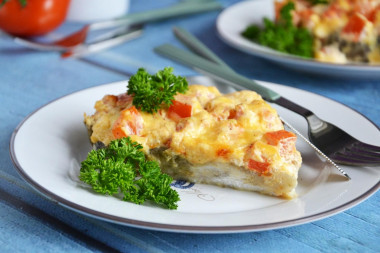 Greek fish in the oven