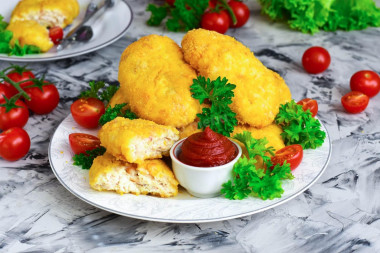 Chicken cutlets for children