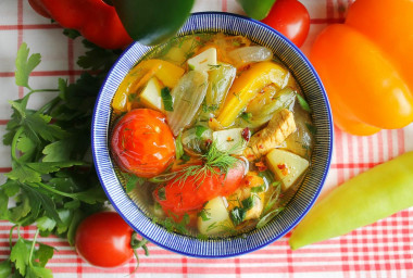 Bell pepper soup