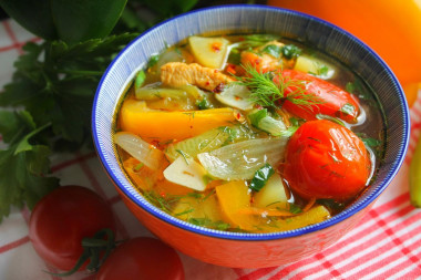 Bell pepper soup