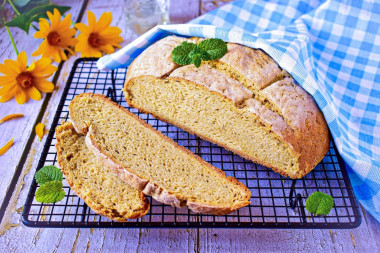 Bread with oatmeal