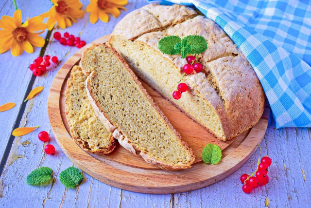 Bread with oatmeal