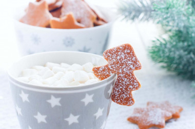 Christmas ginger cookies